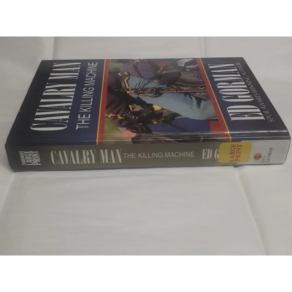 Cavalry Man The Killing Machine Ed Gorman Award Winning Author LARGE PRINT Book